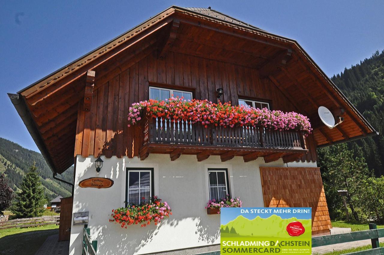 Landhaus Riesneralm Donnersbachwald Exterior photo